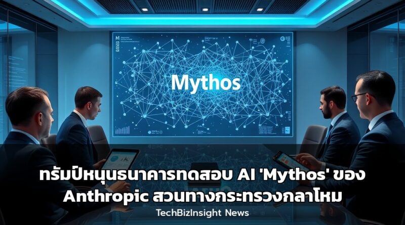 ทรัมป์หนุนธนาคารทดสอบ AI ‘Mythos’ ของ Anthropic สวนทางกระทรวงกลาโหม